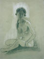 Oturan Nü - Sitting Nude
